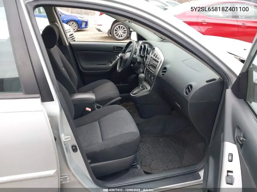 5Y2SL65818Z401100 2008 Pontiac Vibe