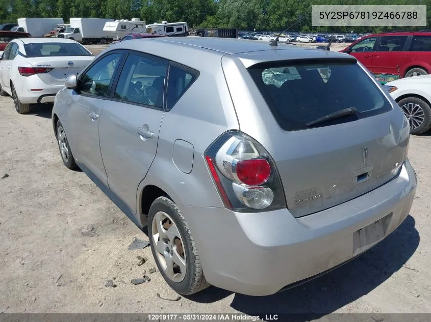 5Y2SP67819Z466788 2009 Pontiac Vibe