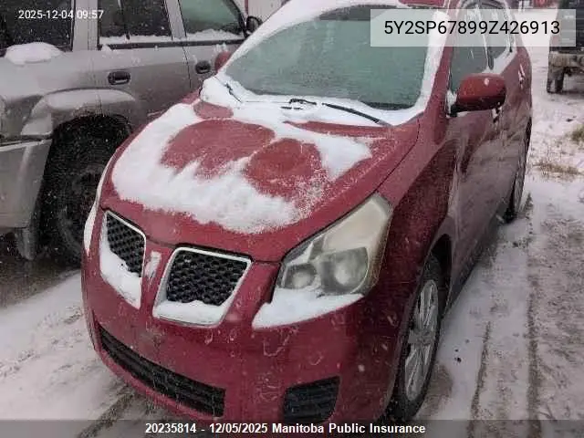 5Y2SP67899Z426913 2009 Pontiac Vibe