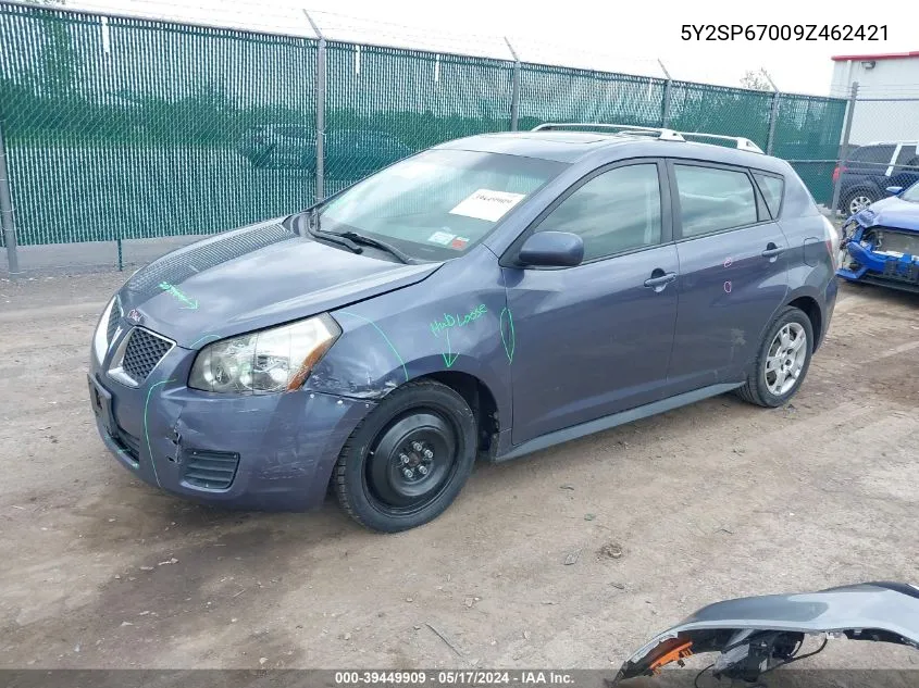 5Y2SP67009Z462421 2009 Pontiac Vibe