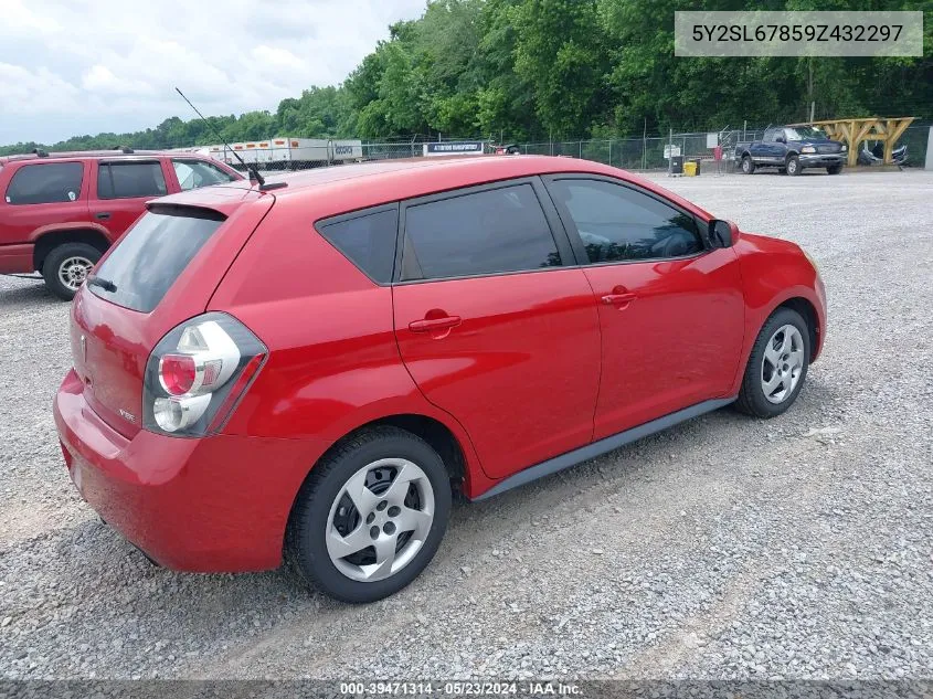 2009 Pontiac Vibe VIN: 5Y2SL67859Z432297 Lot: 39471314