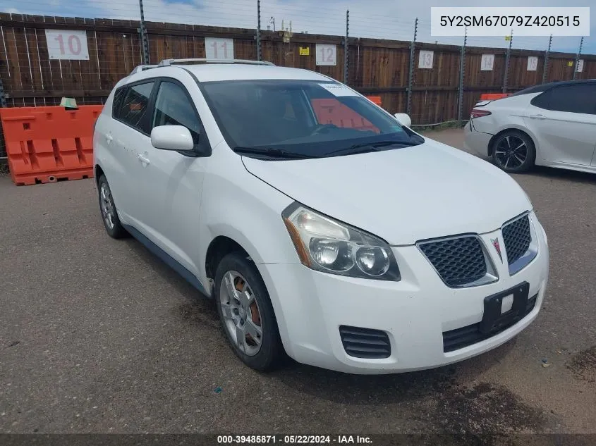 5Y2SM67079Z420515 2009 Pontiac Vibe