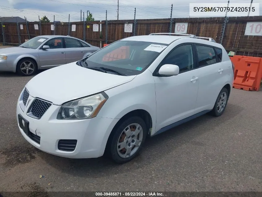 5Y2SM67079Z420515 2009 Pontiac Vibe