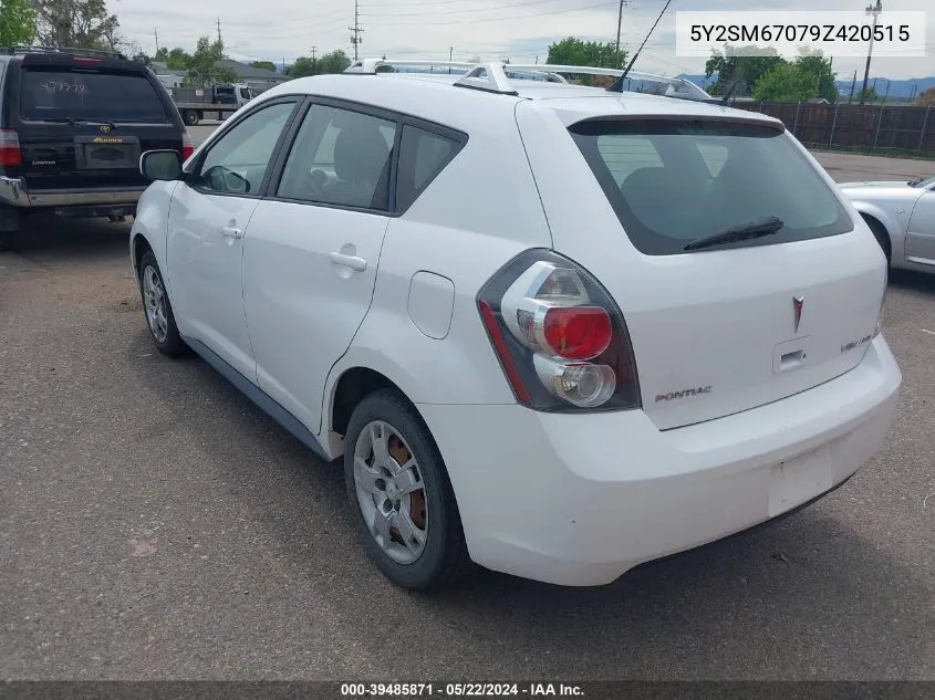 5Y2SM67079Z420515 2009 Pontiac Vibe