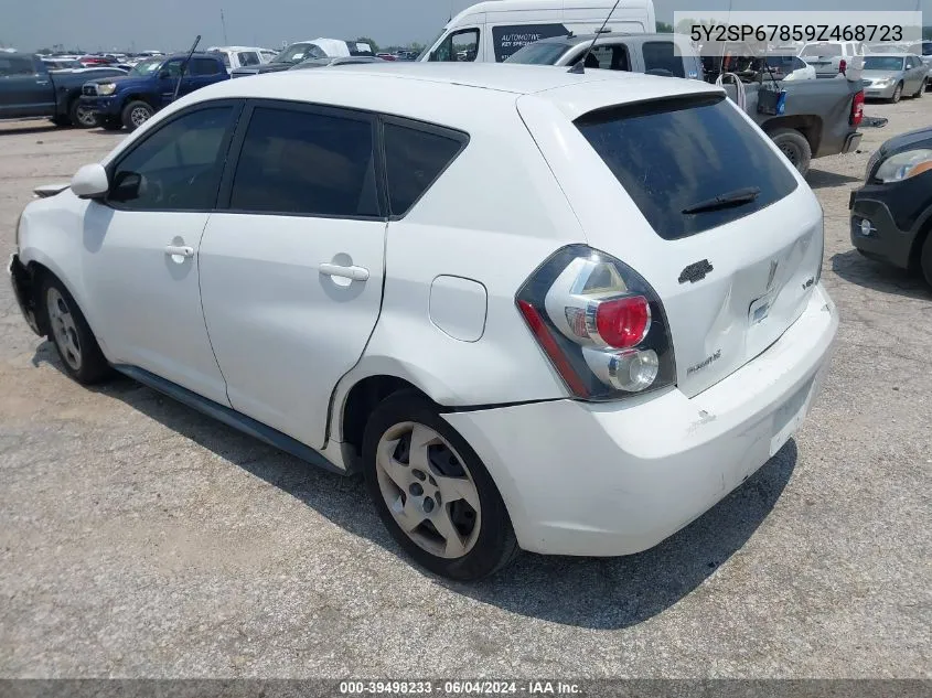 2009 Pontiac Vibe VIN: 5Y2SP67859Z468723 Lot: 39498233