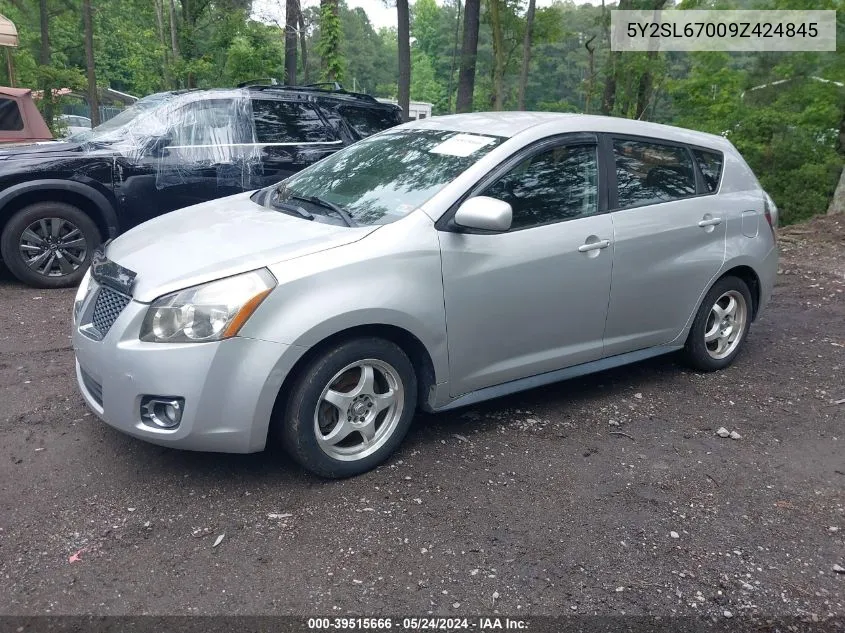 2009 Pontiac Vibe VIN: 5Y2SL67009Z424845 Lot: 39515666