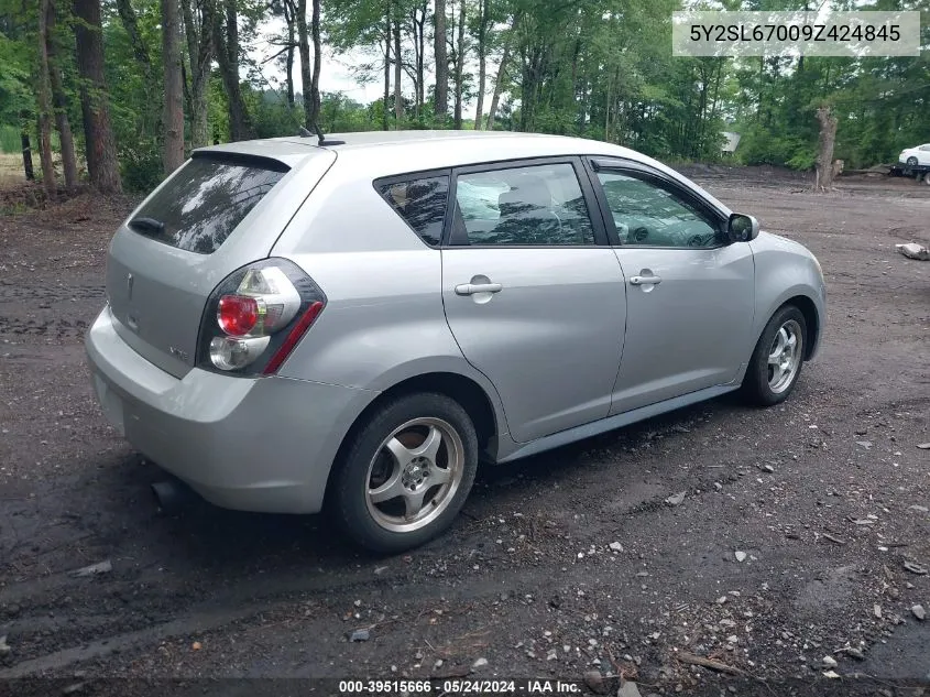 5Y2SL67009Z424845 2009 Pontiac Vibe