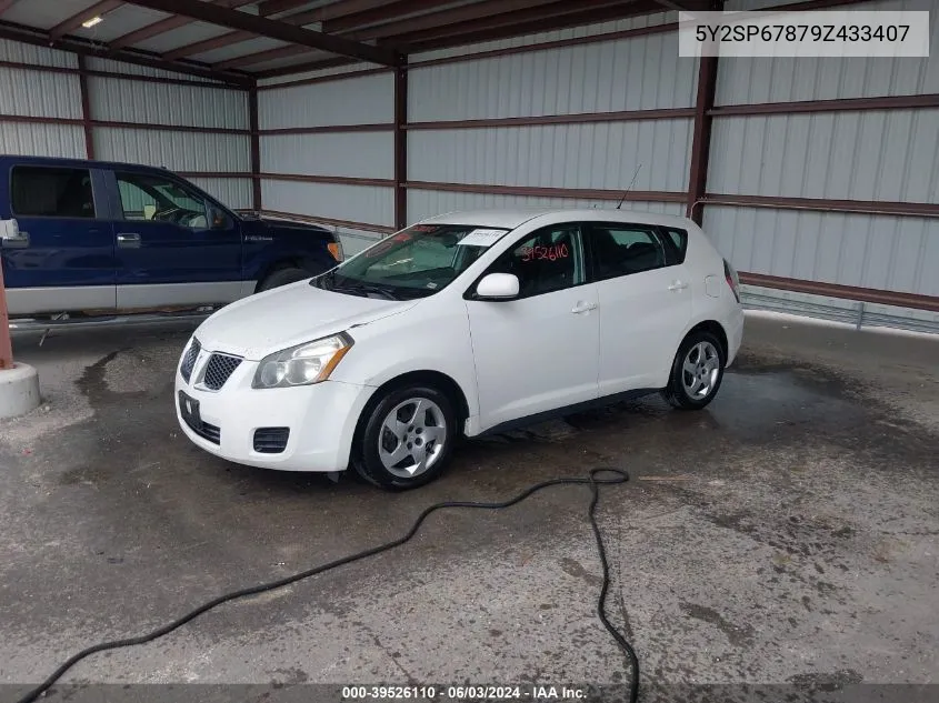 2009 Pontiac Vibe VIN: 5Y2SP67879Z433407 Lot: 39526110