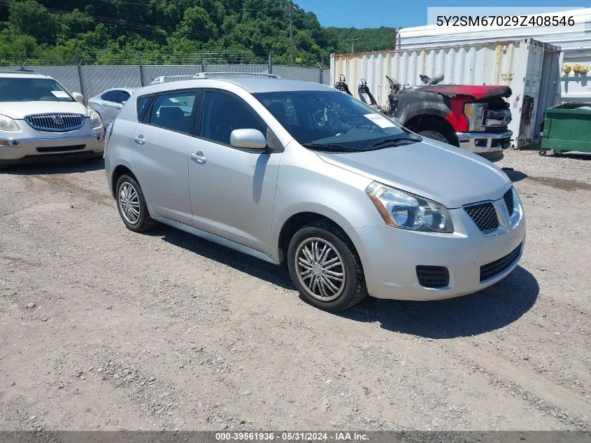 5Y2SM67029Z408546 2009 Pontiac Vibe