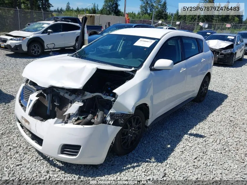 5Y2SP67879Z476483 2009 Pontiac Vibe