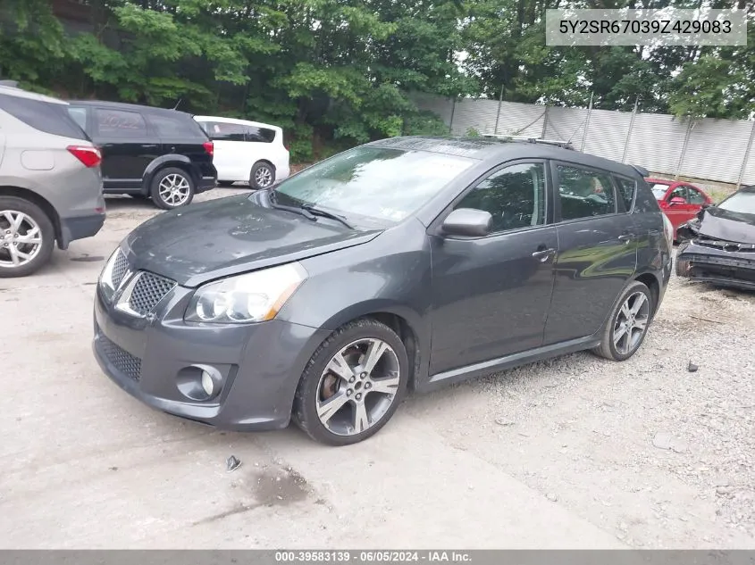 5Y2SR67039Z429083 2009 Pontiac Vibe Gt