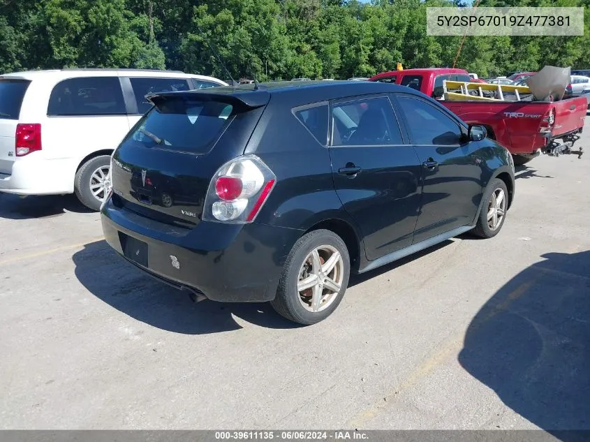 5Y2SP67019Z477381 2009 Pontiac Vibe