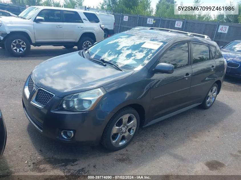 5Y2SM67099Z461986 2009 Pontiac Vibe