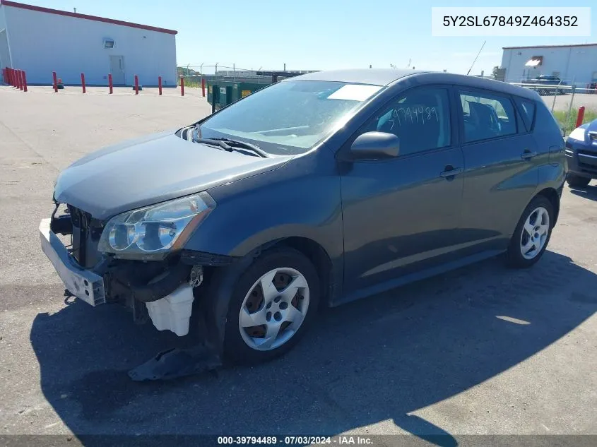 5Y2SL67849Z464352 2009 Pontiac Vibe