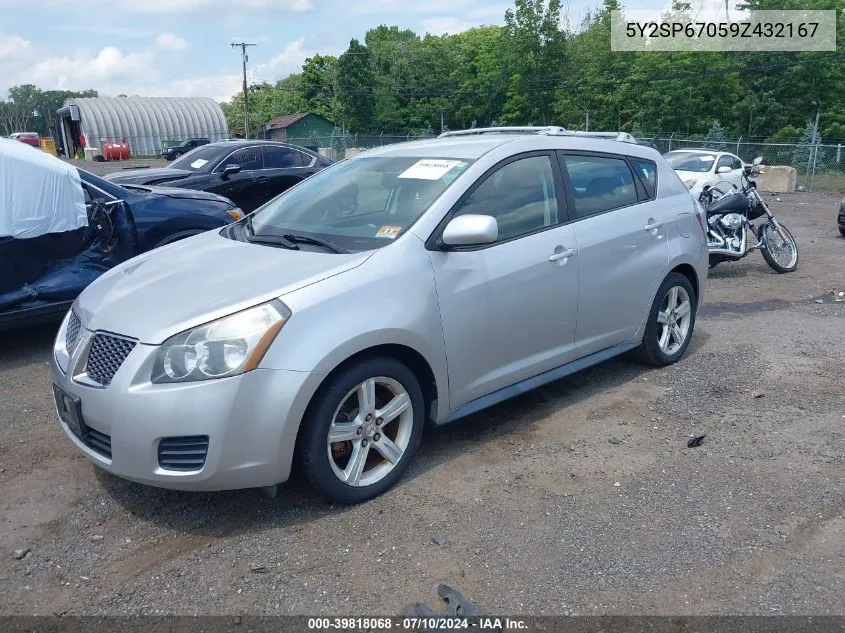 2009 Pontiac Vibe VIN: 5Y2SP67059Z432167 Lot: 39818068