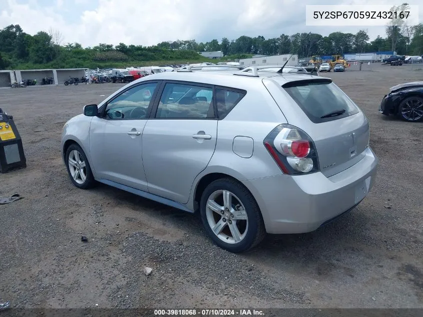 2009 Pontiac Vibe VIN: 5Y2SP67059Z432167 Lot: 39818068