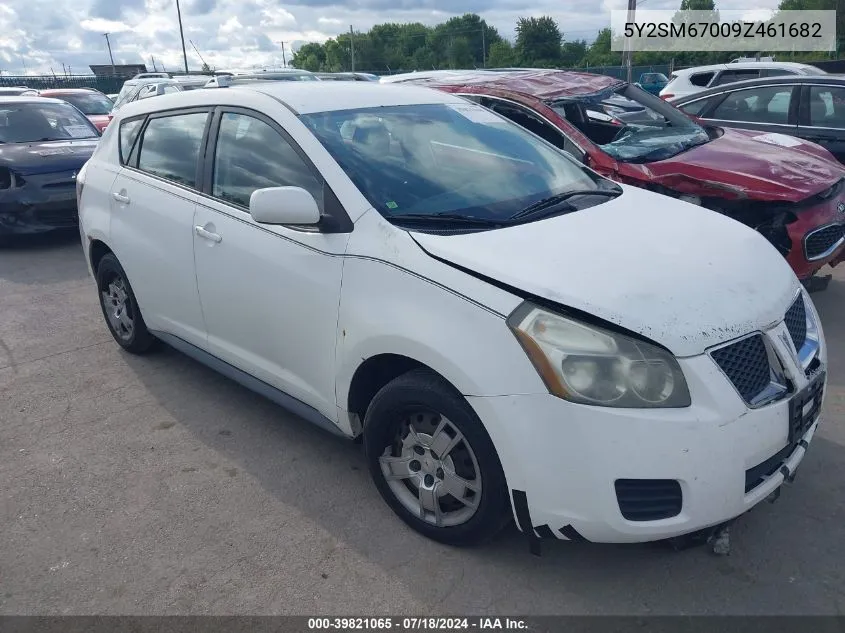 2009 Pontiac Vibe VIN: 5Y2SM67009Z461682 Lot: 39821065