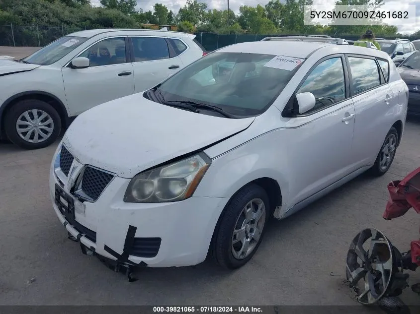 2009 Pontiac Vibe VIN: 5Y2SM67009Z461682 Lot: 39821065