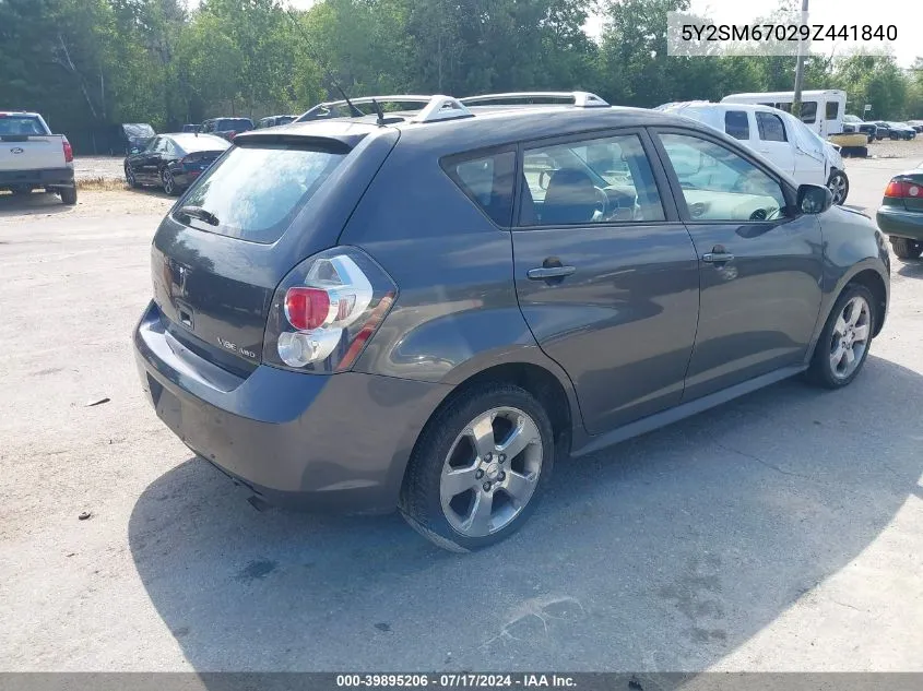 5Y2SM67029Z441840 2009 Pontiac Vibe