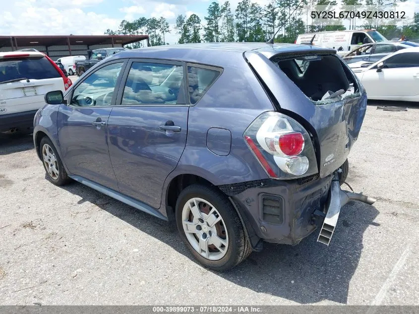 5Y2SL67049Z430812 2009 Pontiac Vibe