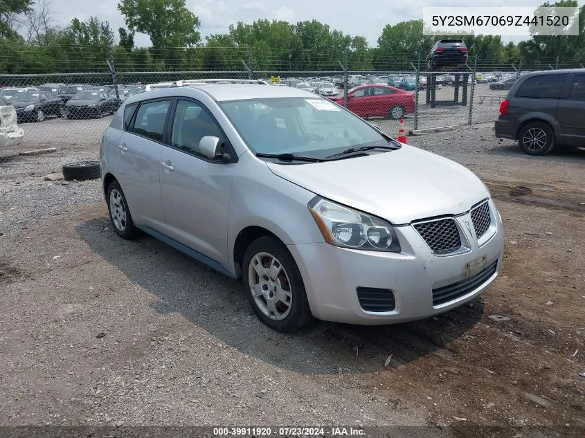 5Y2SM67069Z441520 2009 Pontiac Vibe