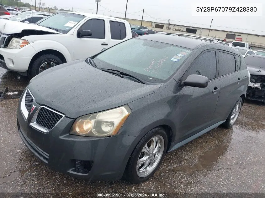 2009 Pontiac Vibe VIN: 5Y2SP67079Z428380 Lot: 39961901