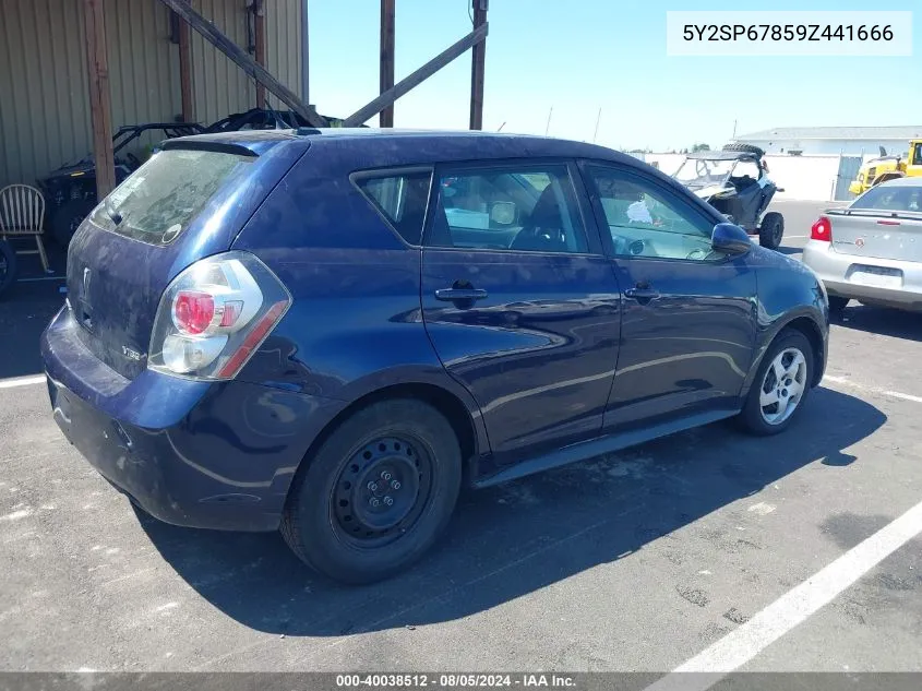 5Y2SP67859Z441666 2009 Pontiac Vibe