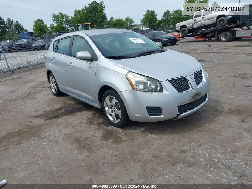 2009 Pontiac Vibe VIN: 5Y2SP67879Z440387 Lot: 40095699