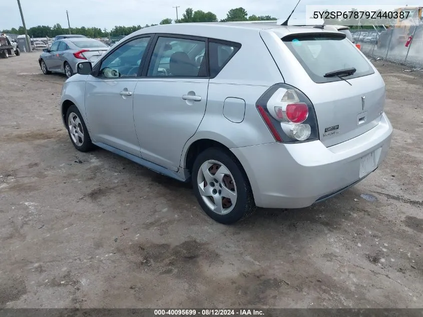 2009 Pontiac Vibe VIN: 5Y2SP67879Z440387 Lot: 40095699