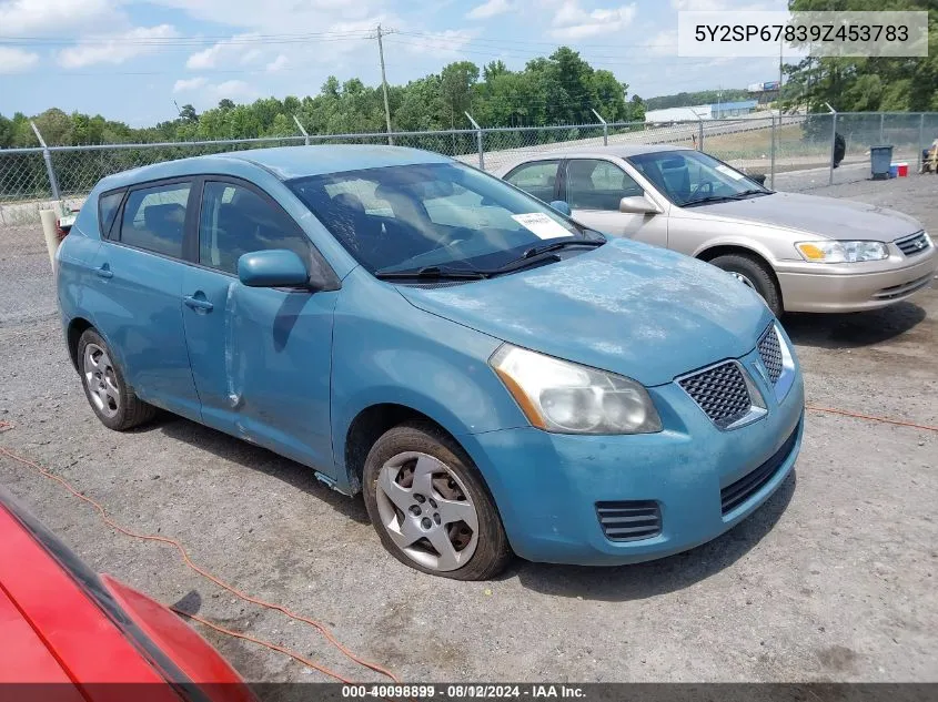 2009 Pontiac Vibe VIN: 5Y2SP67839Z453783 Lot: 40098899