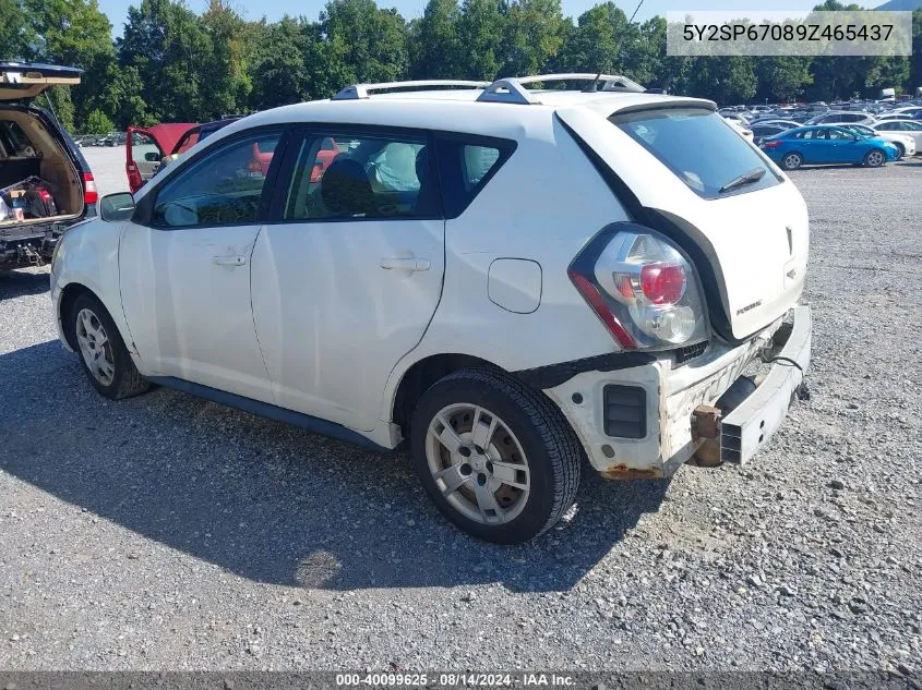 5Y2SP67089Z465437 2009 Pontiac Vibe