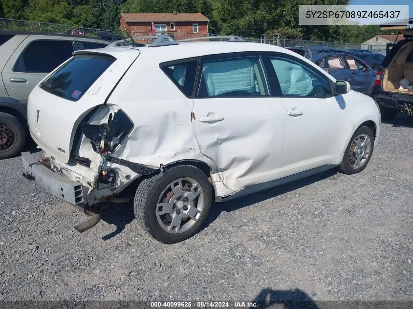 2009 Pontiac Vibe VIN: 5Y2SP67089Z465437 Lot: 40099625