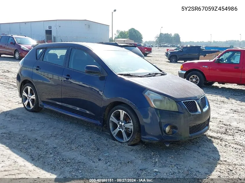 5Y2SR67059Z454986 2009 Pontiac Vibe Gt