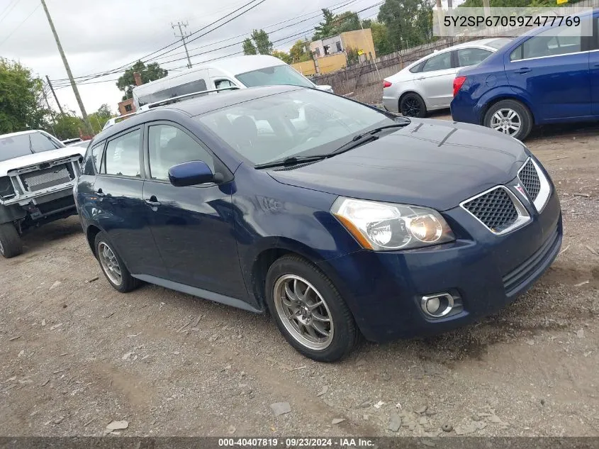 5Y2SP67059Z477769 2009 Pontiac Vibe