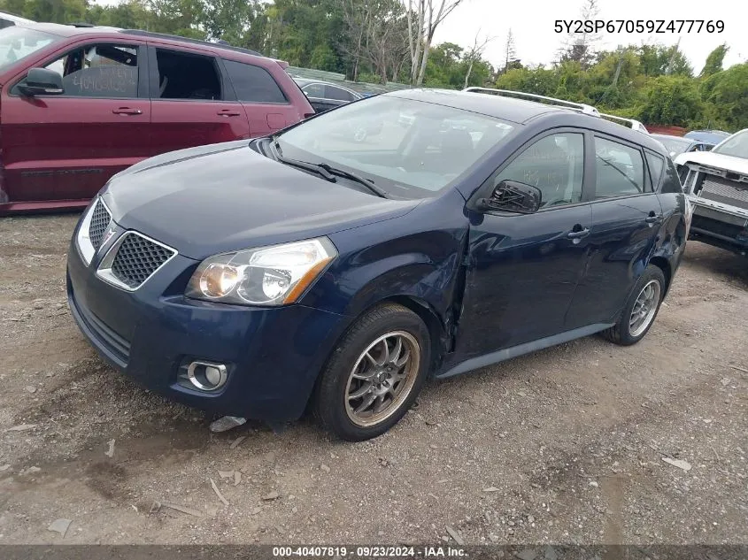 5Y2SP67059Z477769 2009 Pontiac Vibe