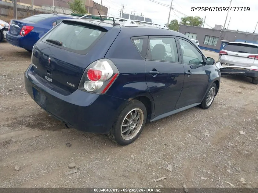 5Y2SP67059Z477769 2009 Pontiac Vibe