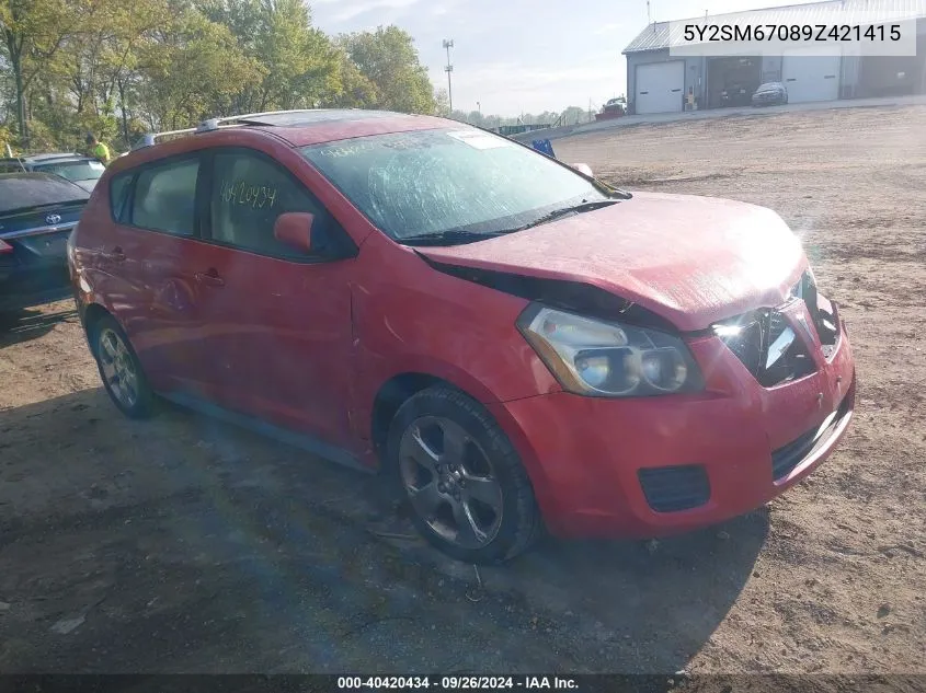 5Y2SM67089Z421415 2009 Pontiac Vibe