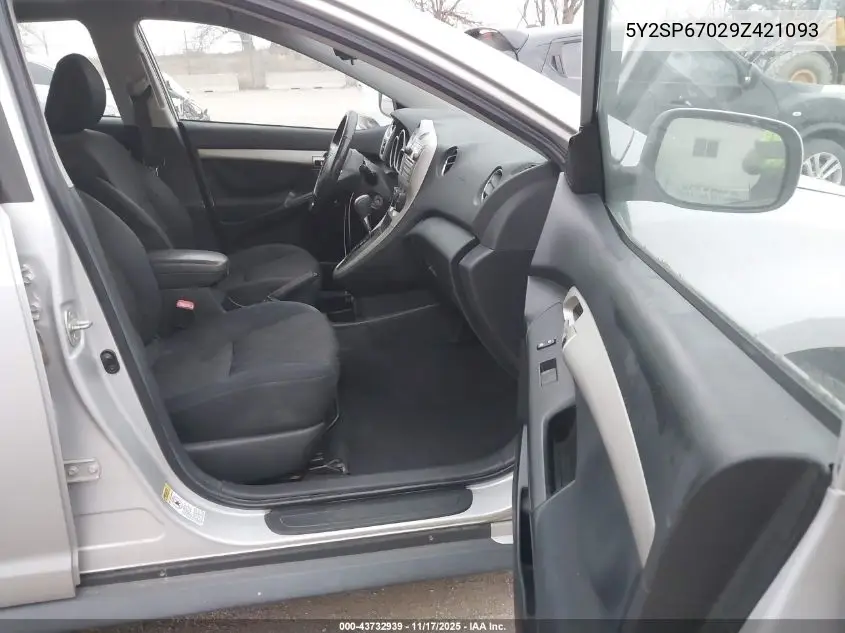 5Y2SP67029Z421093 2009 Pontiac Vibe