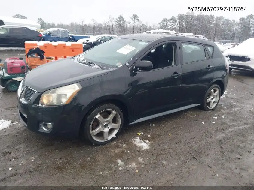 5Y2SM67079Z418764 2009 Pontiac Vibe