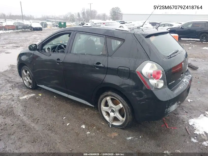 5Y2SM67079Z418764 2009 Pontiac Vibe