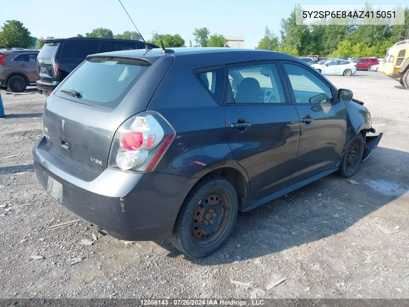 5Y2SP6E84AZ415051 2010 Pontiac Vibe