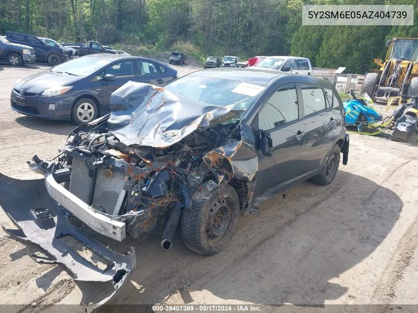 5Y2SM6E05AZ404739 2010 Pontiac Vibe