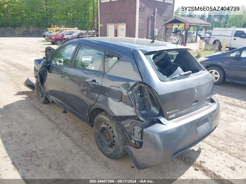 5Y2SM6E05AZ404739 2010 Pontiac Vibe