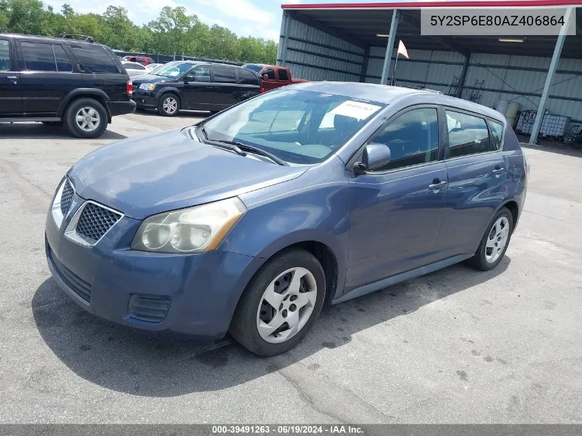 5Y2SP6E80AZ406864 2010 Pontiac Vibe