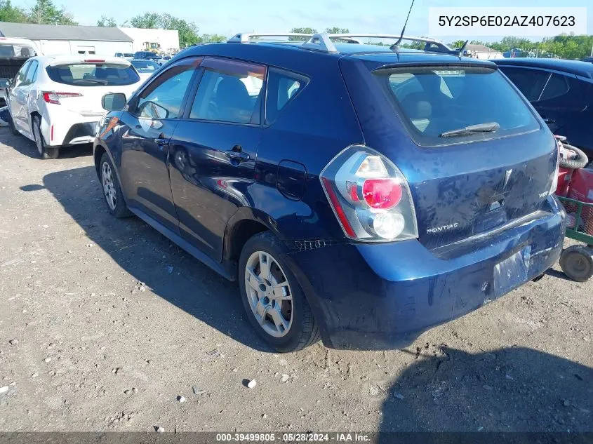 5Y2SP6E02AZ407623 2010 Pontiac Vibe