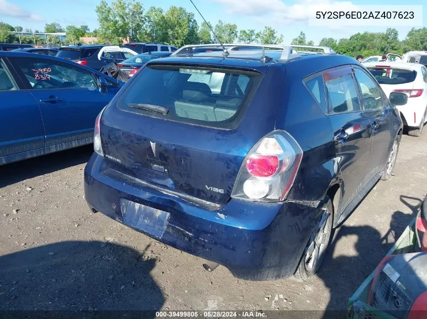 5Y2SP6E02AZ407623 2010 Pontiac Vibe