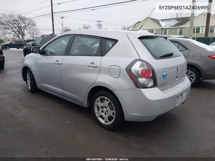 5Y2SP6E01AZ406995 2010 Pontiac Vibe