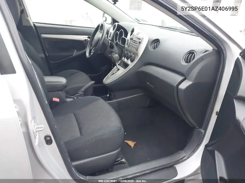 5Y2SP6E01AZ406995 2010 Pontiac Vibe