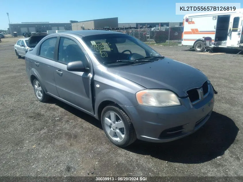 KL2TD55657B126819 2007 Pontiac Wave