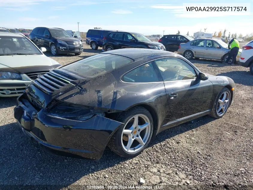 WP0AA29925S717574 2005 Porsche 911 New Generation Carrera